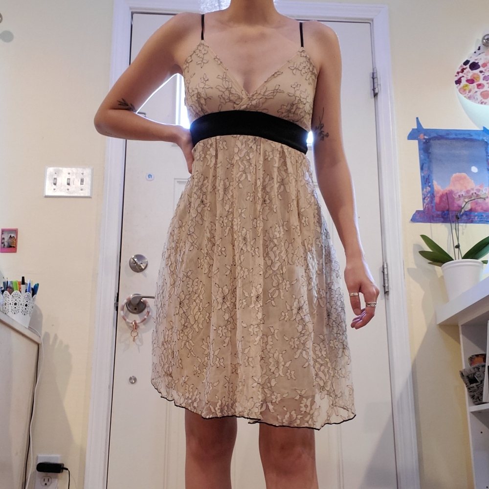 Semi formal floral dress